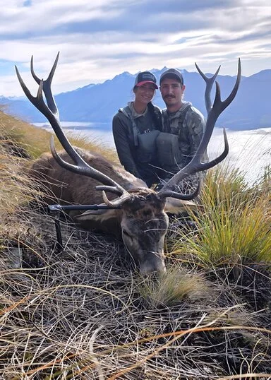 Top of the Lake Guiding - Trophy Red Stag hunt Top of the Lake Guiding - Trophy Red Stag hunt